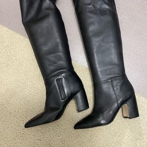 Sam Edelman leather boots purchased last Christmas and wore for an hour or so…